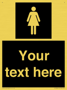 Custom information: black panel female